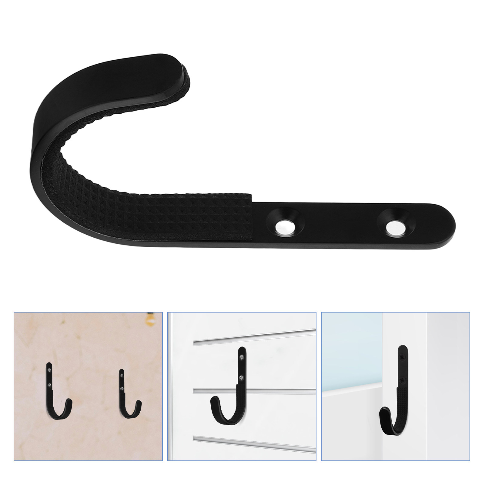 Gardening Tools Organizer - 2Pcs Robust Stainless Steel Garage Hooks