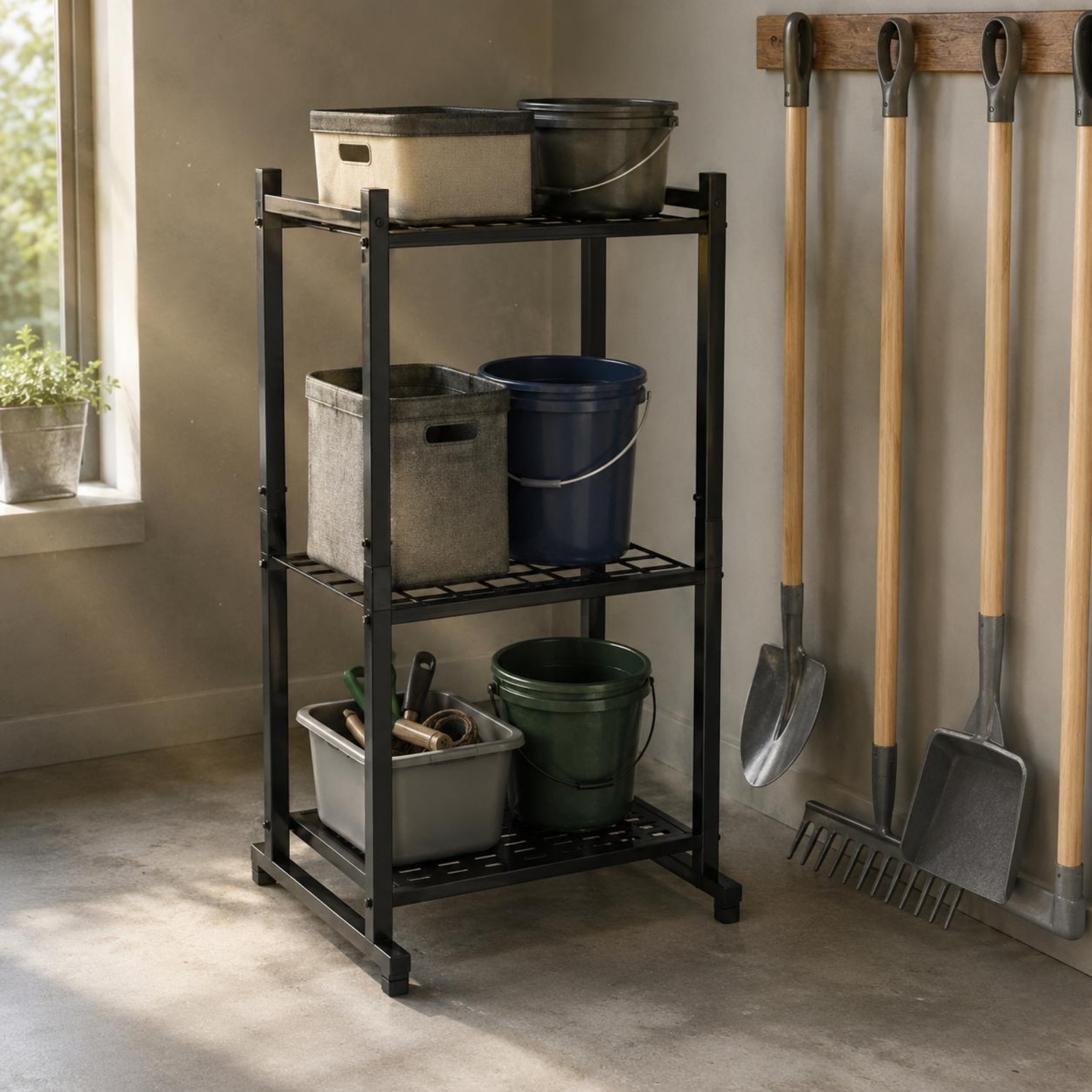 Garden Tool Rack Perforated Bo - Gardening Tools Heavy Duty 评论和价格