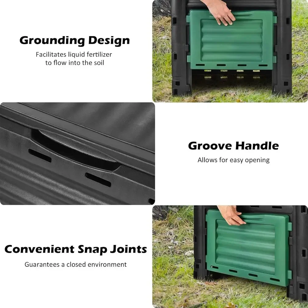 80 Gallon Outdoor Compost Bin  - Compost Bin 评论和价格