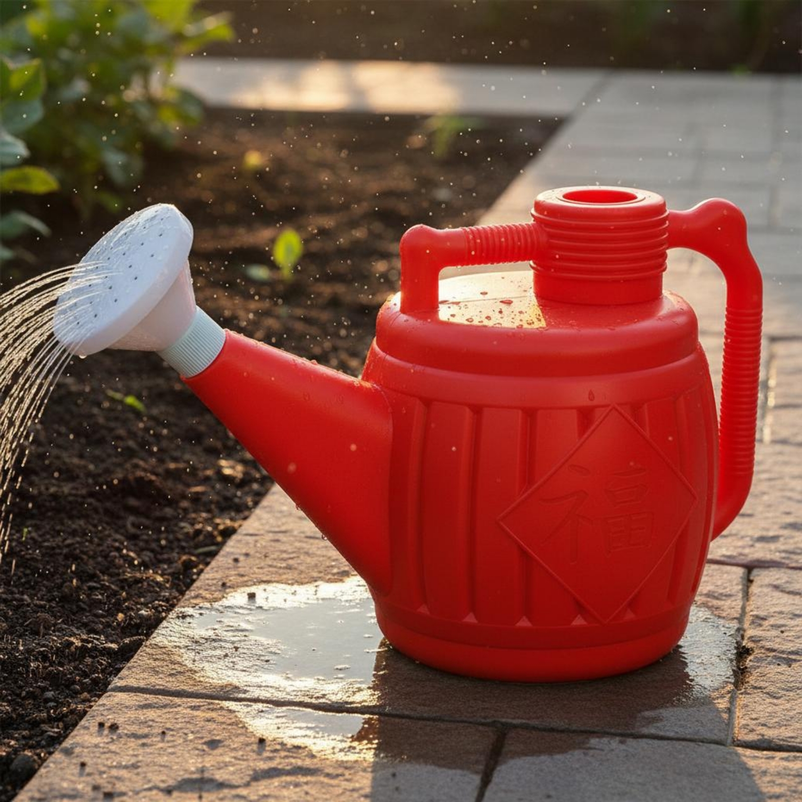 Plastic Watering Can Lidless L - Gardening Tools Watering Can 评论和价格