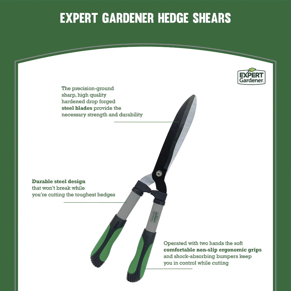 20 Inch Professional Hedge She - Gardening Tools Green 评论和价格