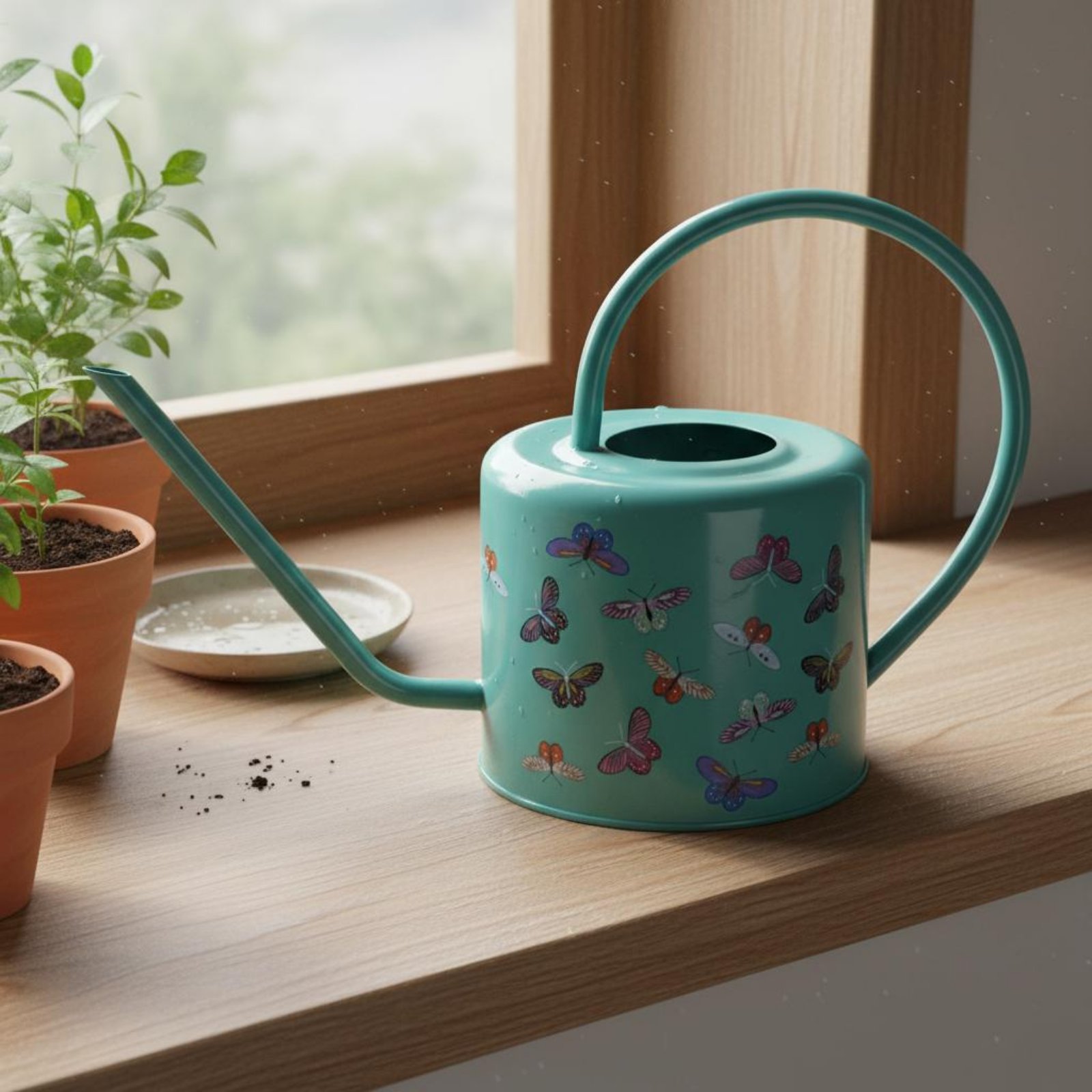 Stainless Steel Watering Can N - Gardening Tools Watering Can 评论和价格