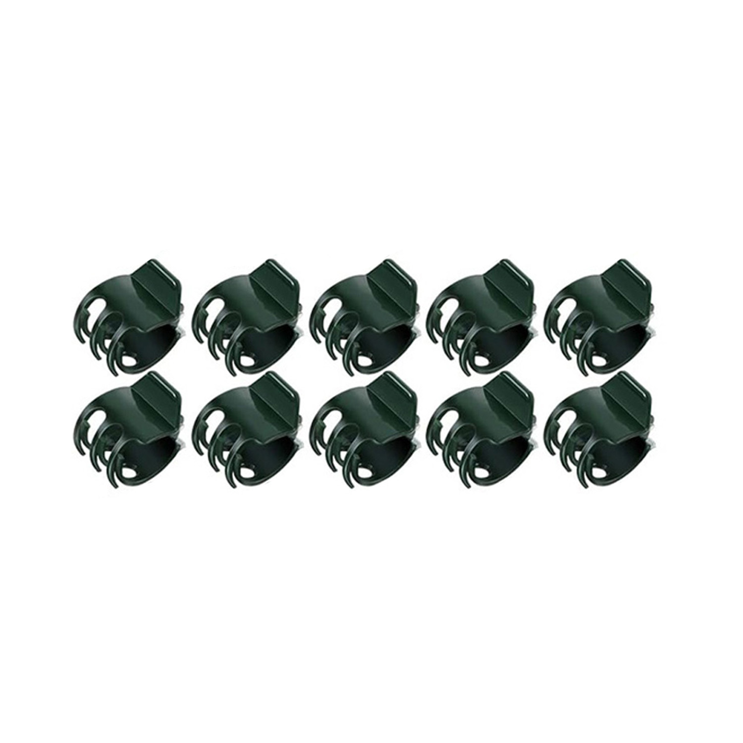 10/50/100PCS 6-Claw Dark Green - Gardening Tools Green 评论和价格