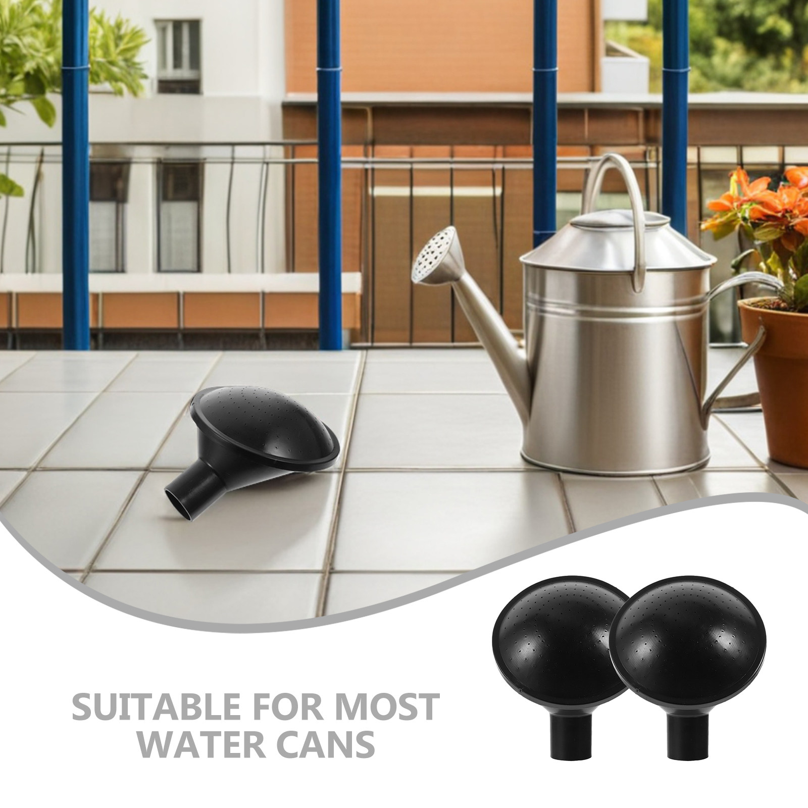 2Pcs Water Can Sprinkler Spout - Gardening Tools Watering Can 评论和价格