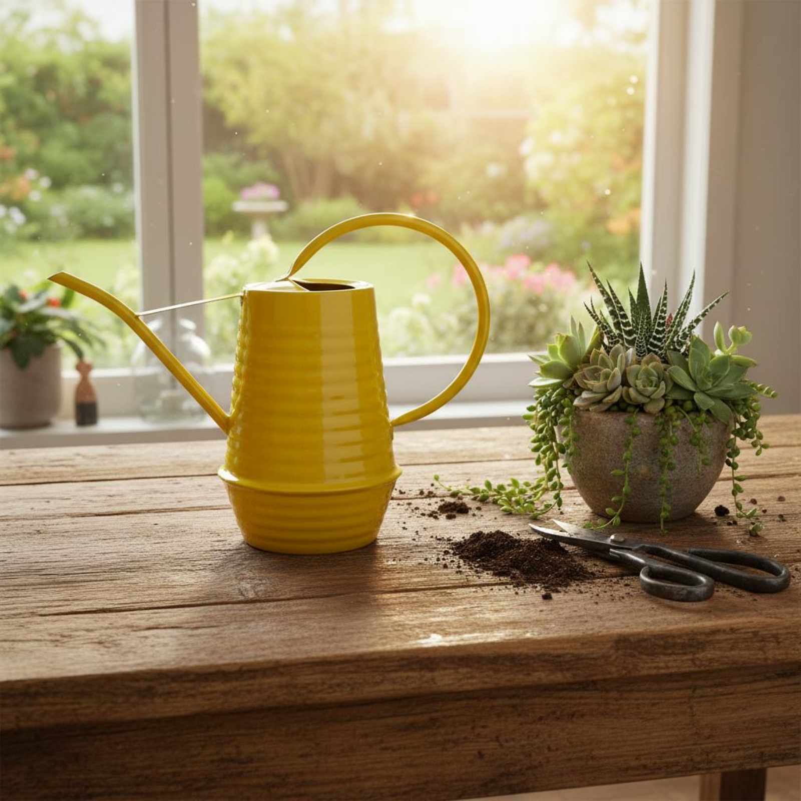 Long Spout Watering Can Rust-R - Gardening Tools Watering Can 评论和价格