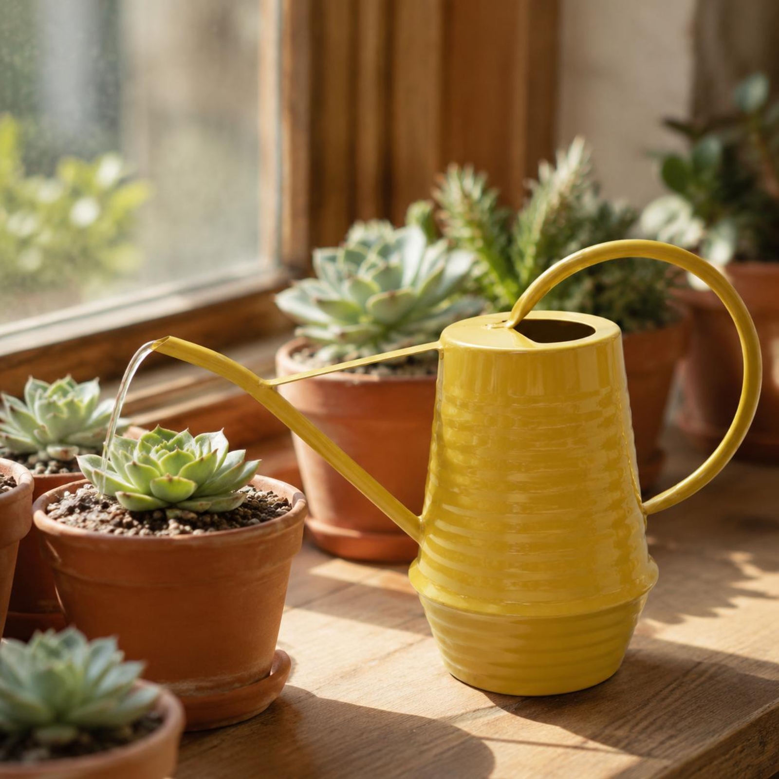 Long Spout Watering Can Rust-R - Gardening Tools Watering Can 评论和价格