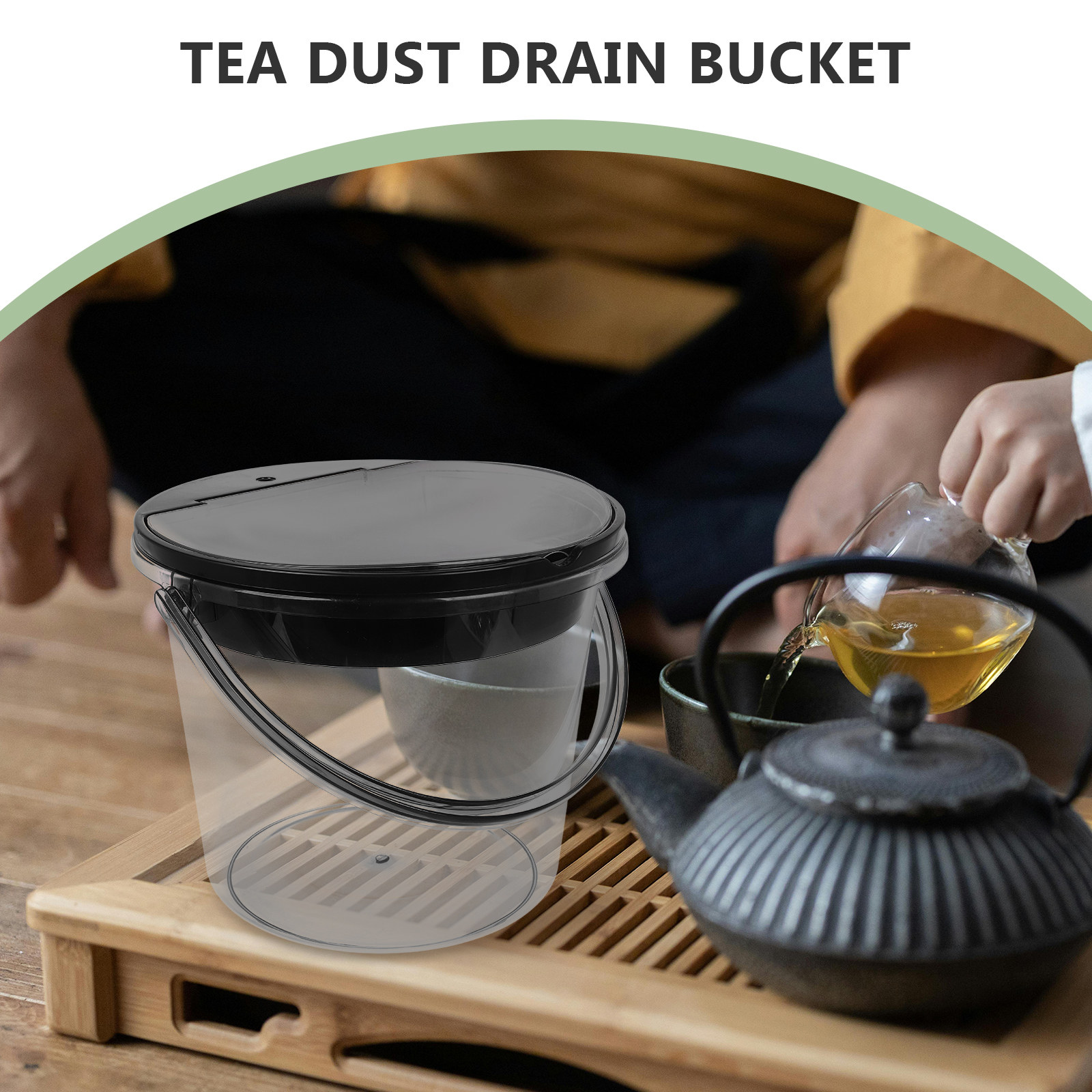 Portable Tea Dregs Drainage Bu - Compost Bin 评论和价格