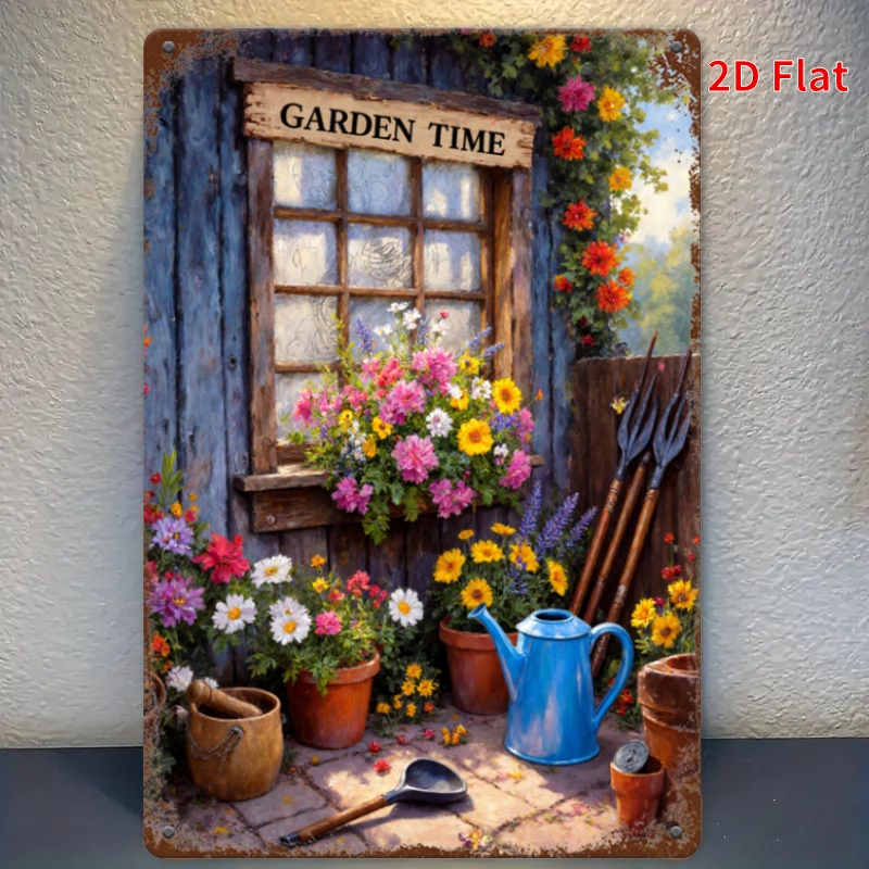 Garden Time Vintage Floral Win - Gardening Tools Vintage 评论和价格