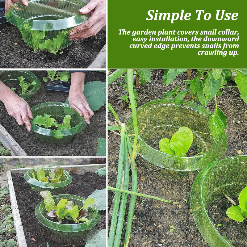 5-25Pcs Plants Slug Protection - Gardening Tools Green 评论和价格