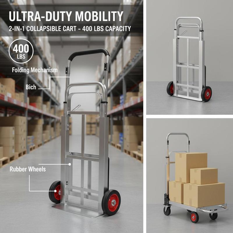 Heavy Duty Convertible Dolly 2 - Gardening Tools Heavy Duty 评论和价格