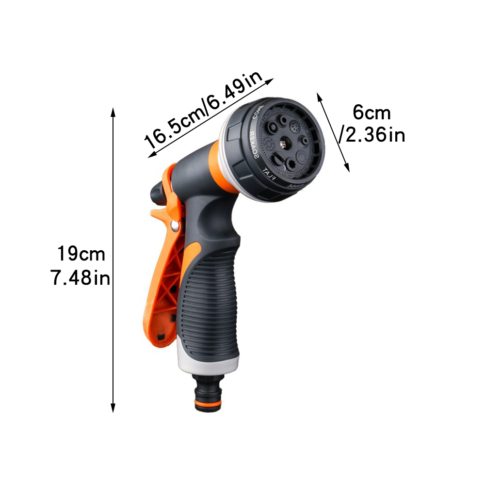 8 Pattern Garden Water Gun Hos - Gardening Tools Types 评论和价格