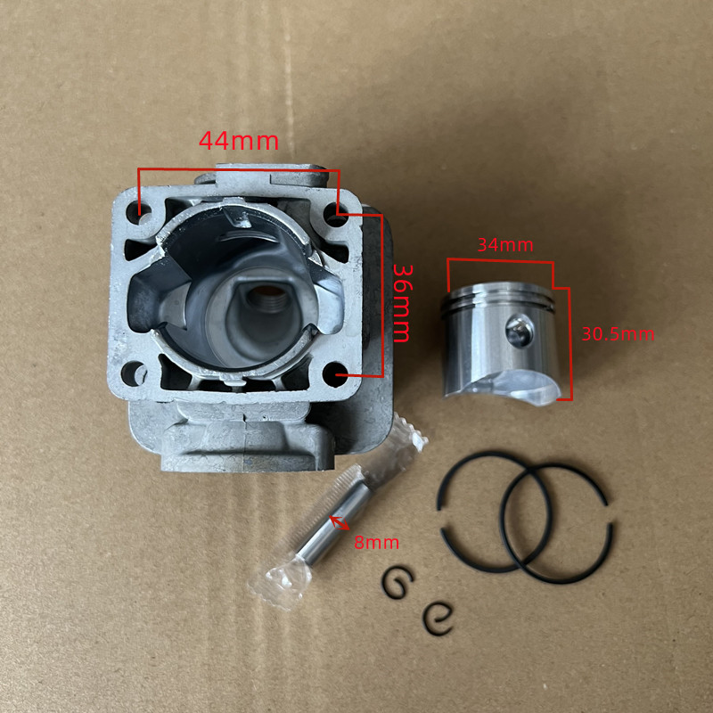 Cylinder Piston Kit 34MM For E - Gardening Tools Ppt 评论和价格