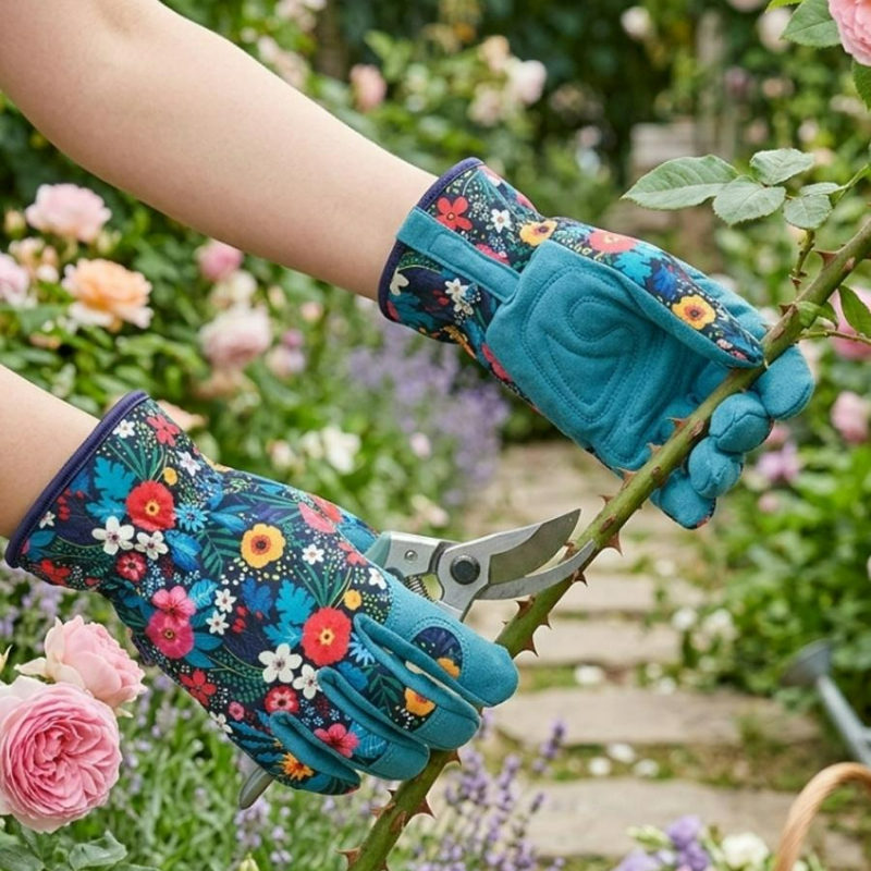 Breathable Cotton Polyester Ga - Garden Gloves Thorn Proof 评论和价格
