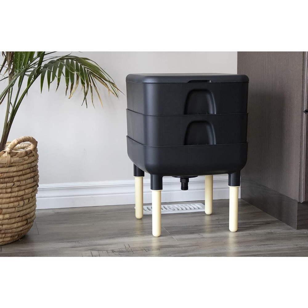 2-Tray Worm Composter Bin for  - Compost Bin 评论和价格