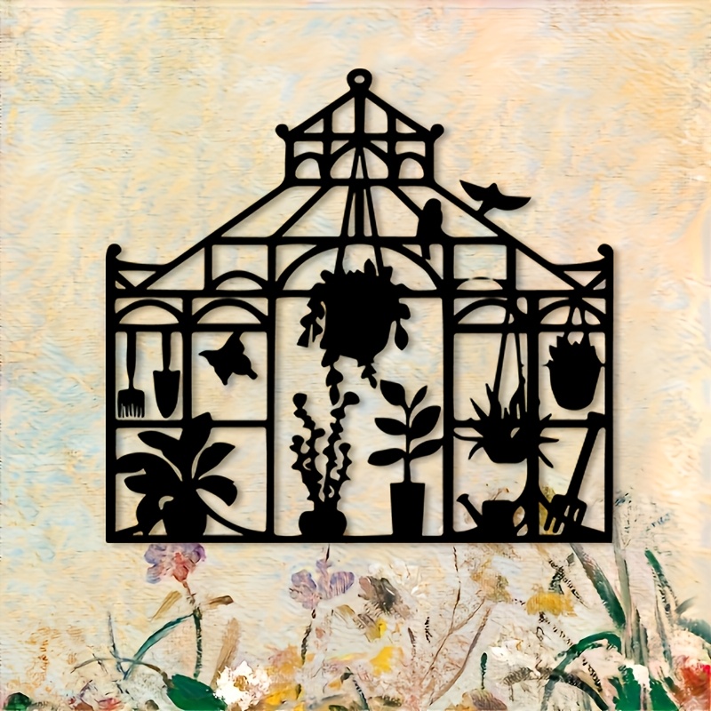 Brand Iron Wall Art Vintage Gr - Gardening Tools Vintage 评论和价格