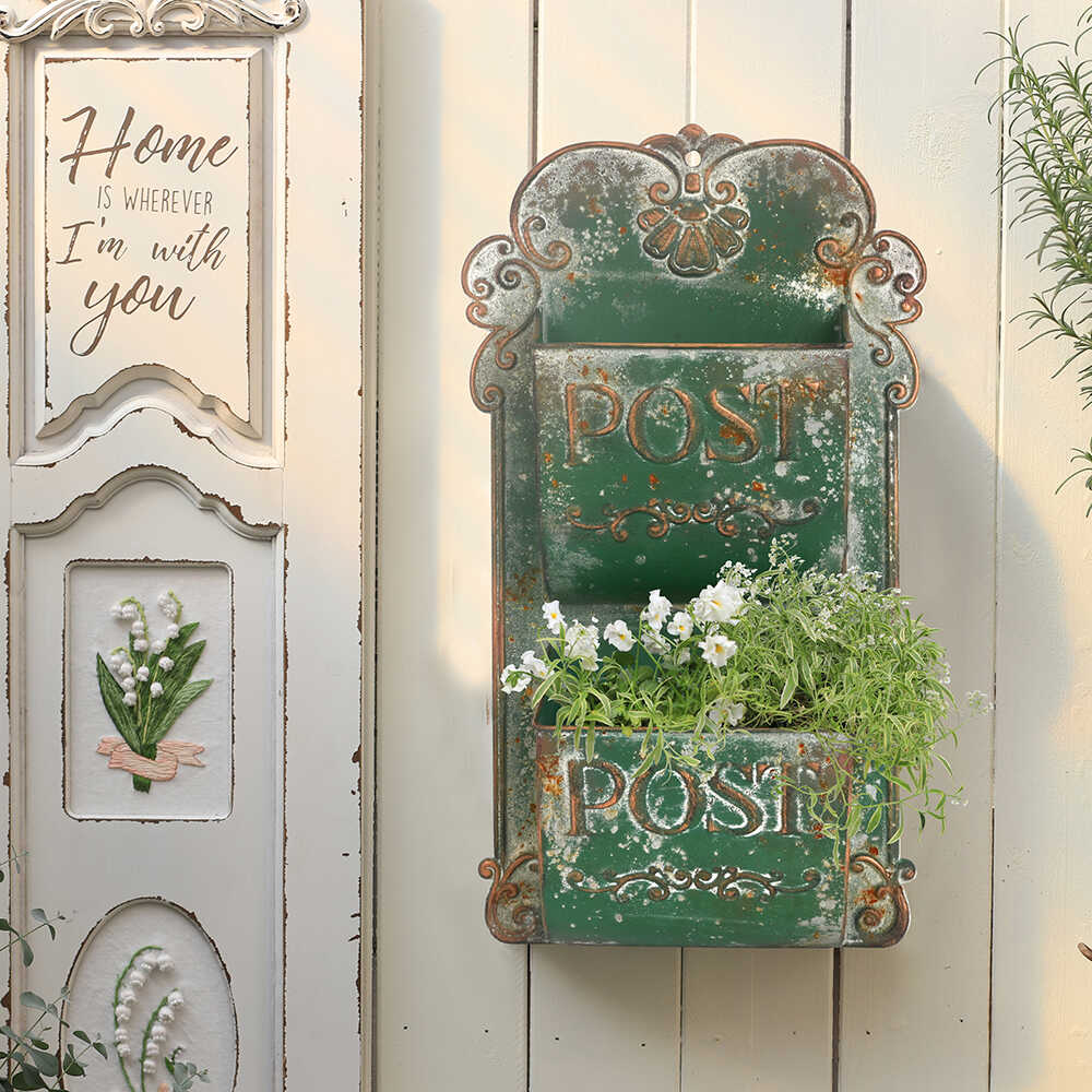 Rustic Iron Art Wall Hanging B - Gardening Tools Vintage 评论和价格