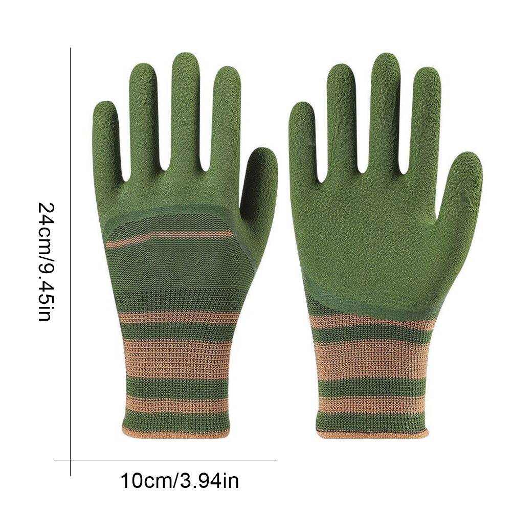 3-1 Pairs Durable Safety Glove - Garden Gloves Thorn Proof 评论和价格