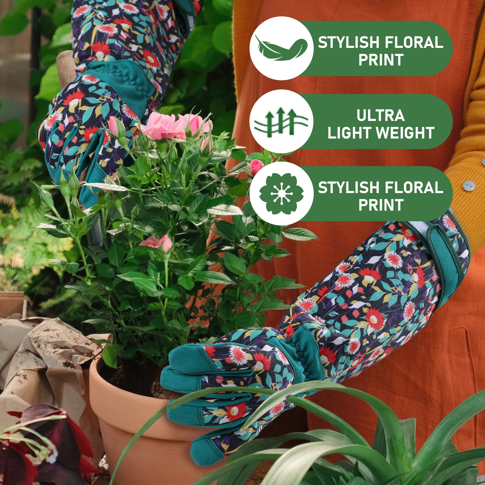 Thorn Proof Gardening Gloves,  - Garden Gloves Thorn Proof 评论和价格