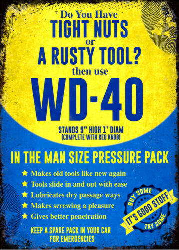Vintage Retro WD40 Spray Garag - Gardening Tools Vintage 评论和价格
