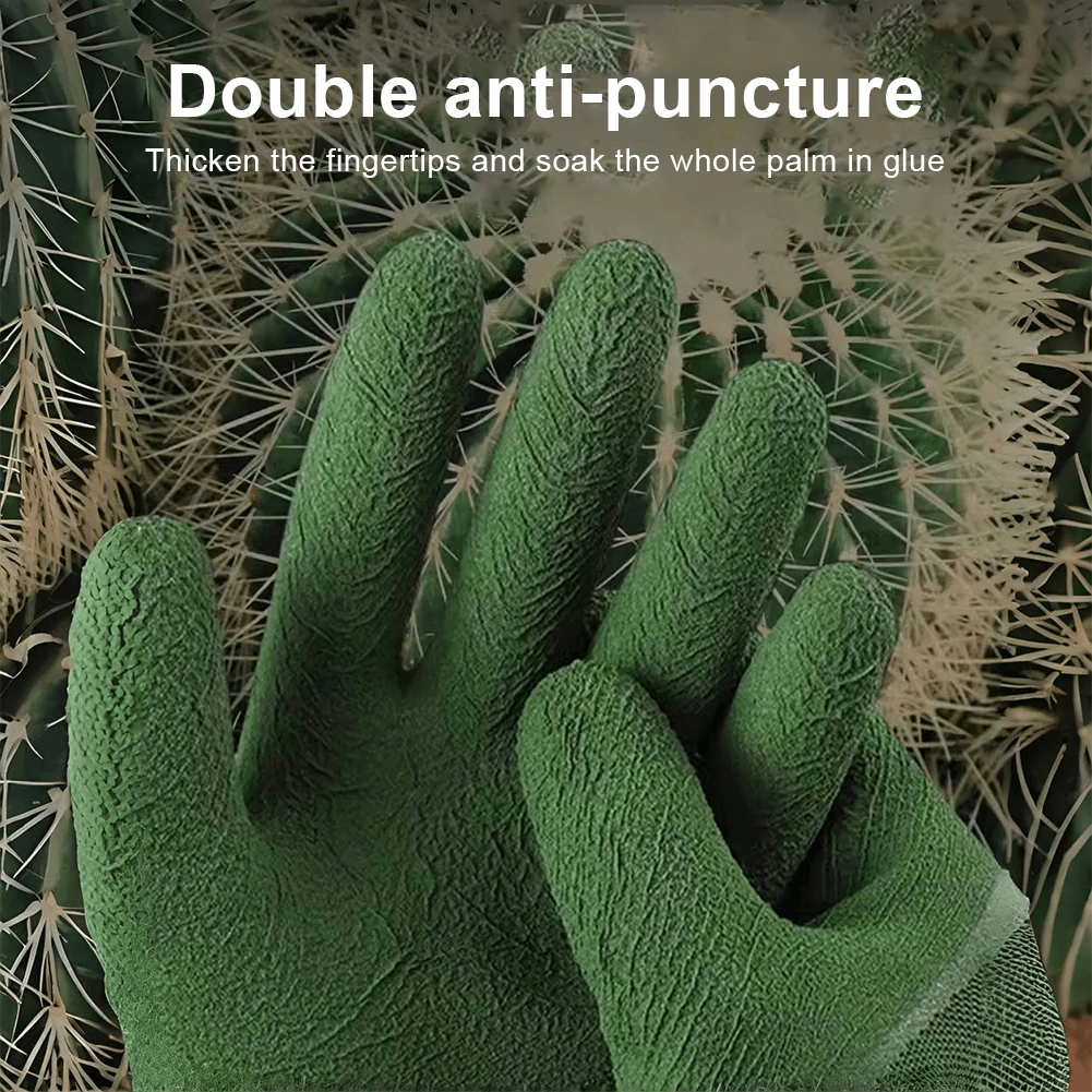1/2pairs Gardening Gloves Thor - Garden Gloves Thorn Proof 评论和价格