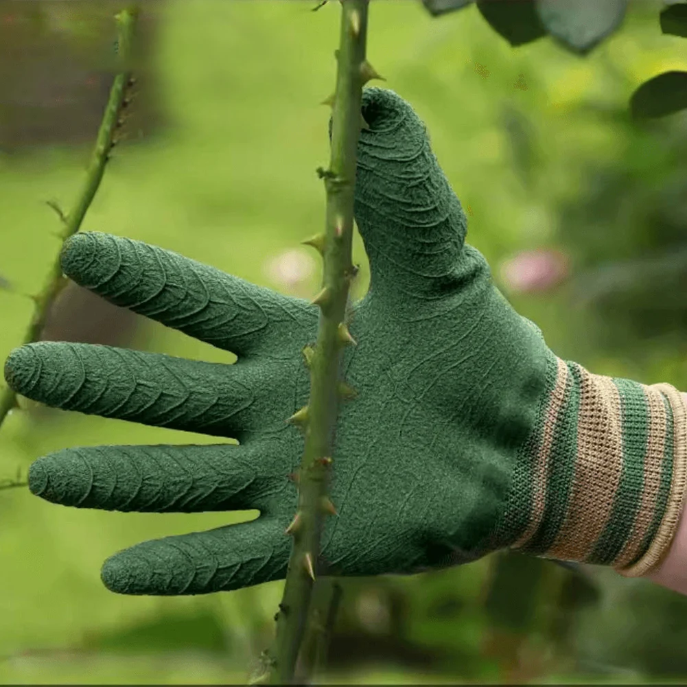 1/2pairs Gardening Gloves Thor - Garden Gloves Thorn Proof 评论和价格