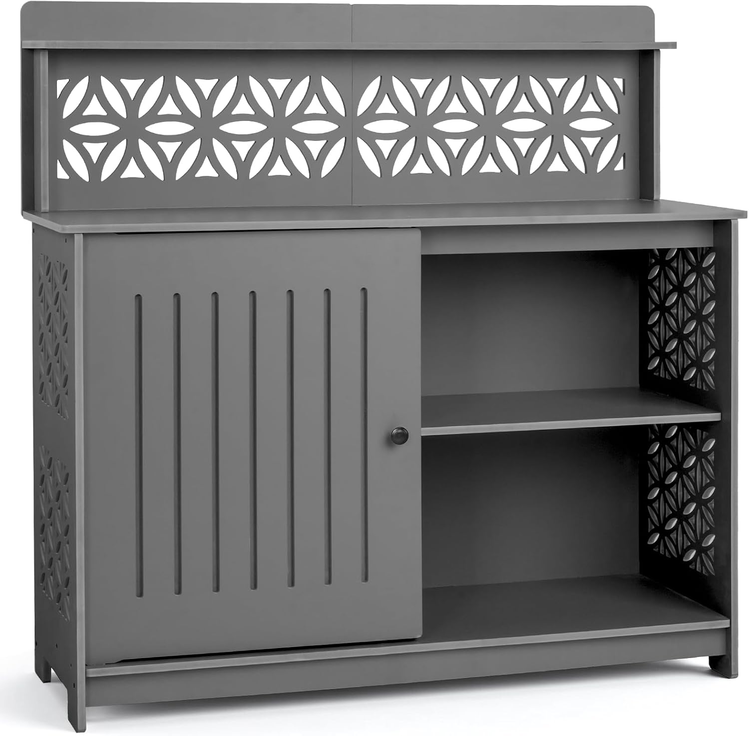 Premium Outdoor Storage Cabine - Gardening Tools Organizer 评论和价格