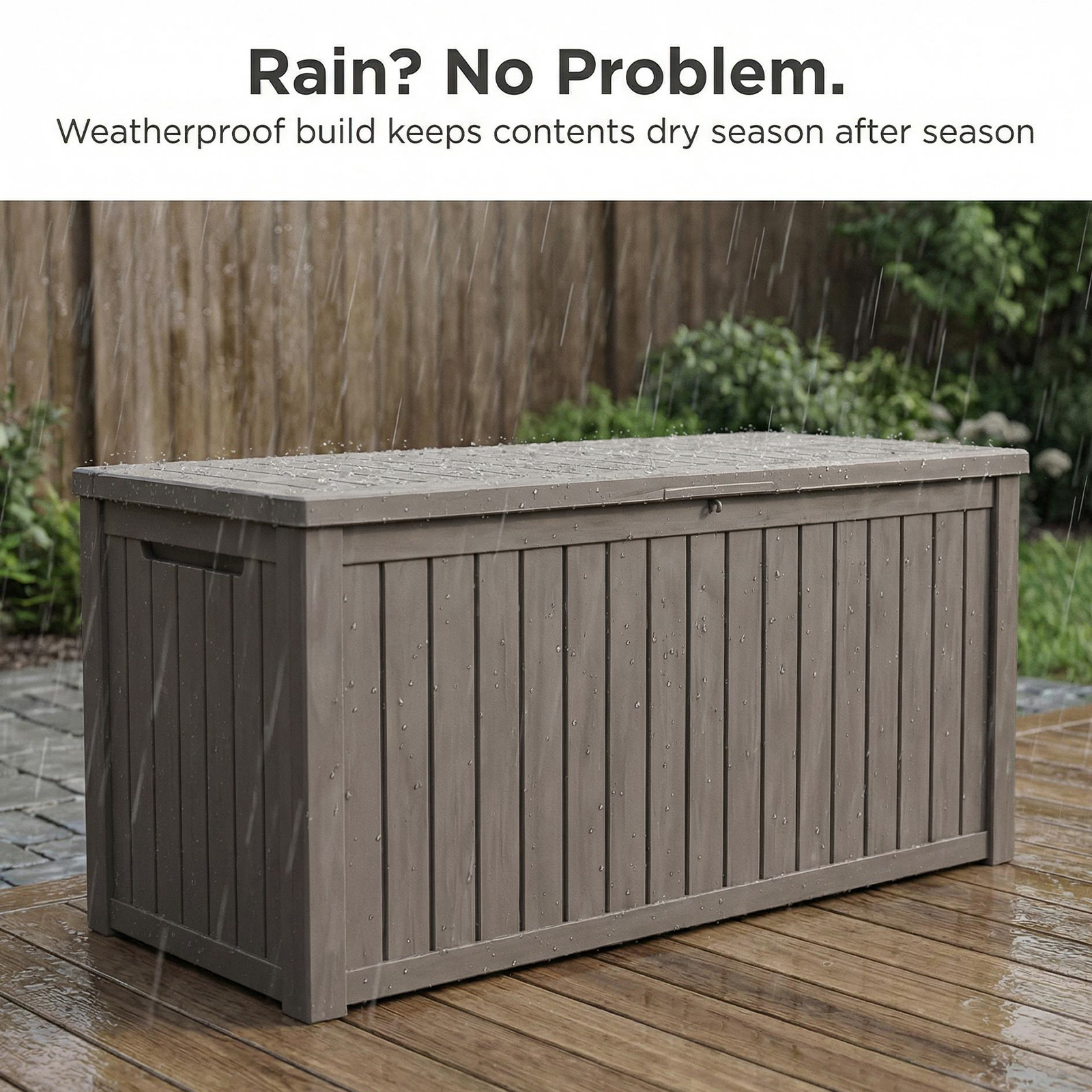 180 Gallon Heavy-Duty Resin Ou - Gardening Tools Organizer 评论和价格