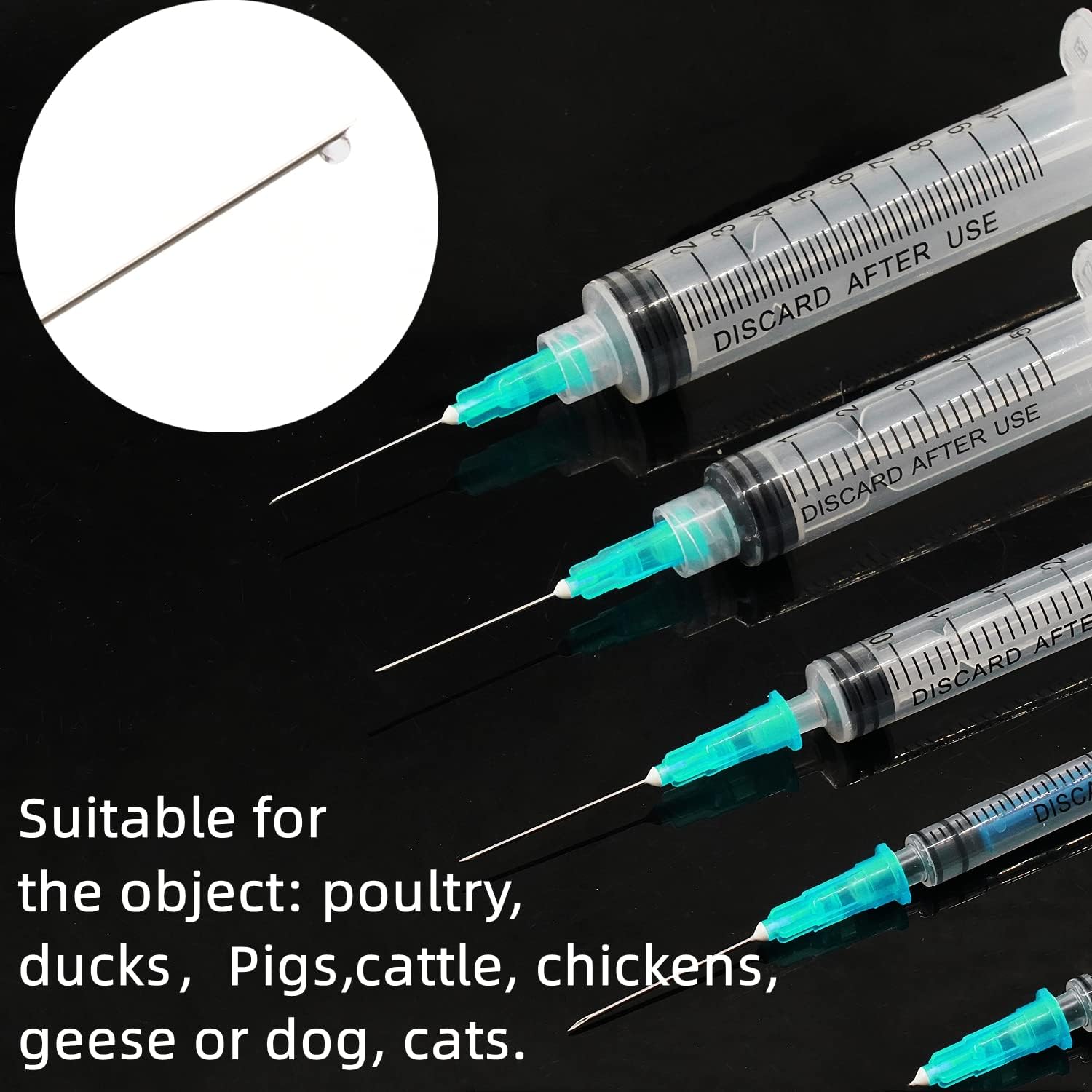 50 Pieces of 5ml Luer-Lock Syr - Fertilizer Dispenser 评论和价格