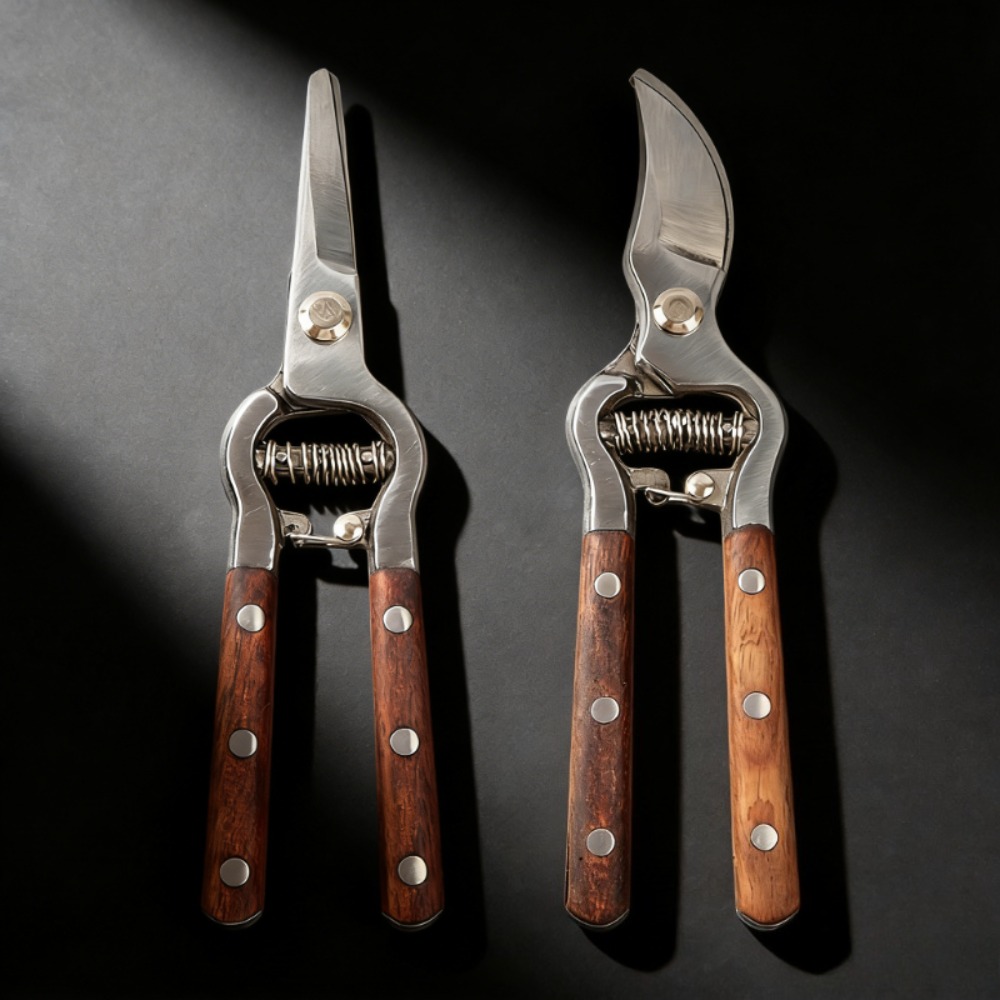 Vintage Wooden Handle Garden P - Gardening Tools Vintage 评论和价格