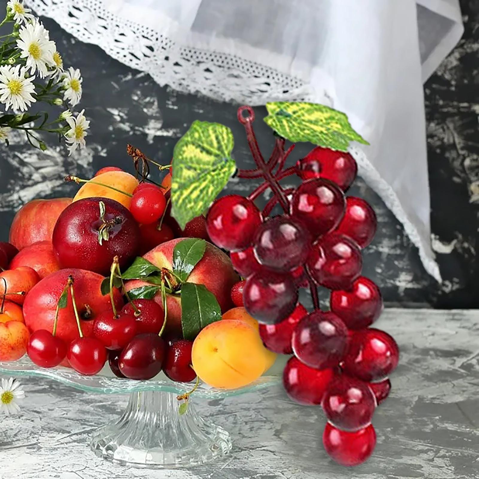 Artificial Grapes Cluster Matt - Gardening Tools Green 评论和价格