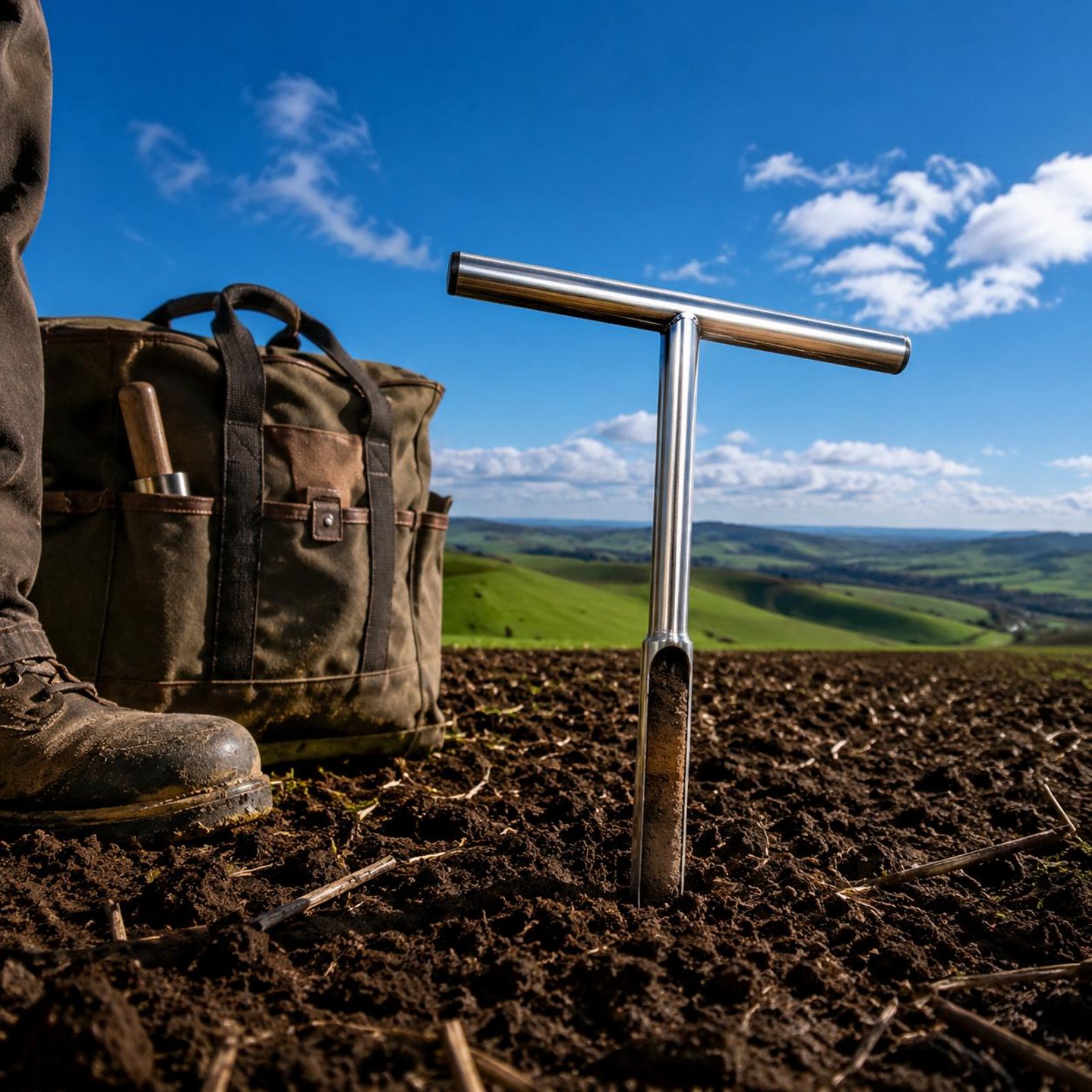 Stainless Steel Soil Sampler E - Gardening Tools Uses 评论和价格