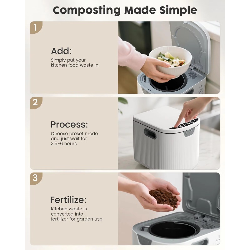 【2026】2.5L Odor-Free Indoor Co - Compost Bin 评论和价格
