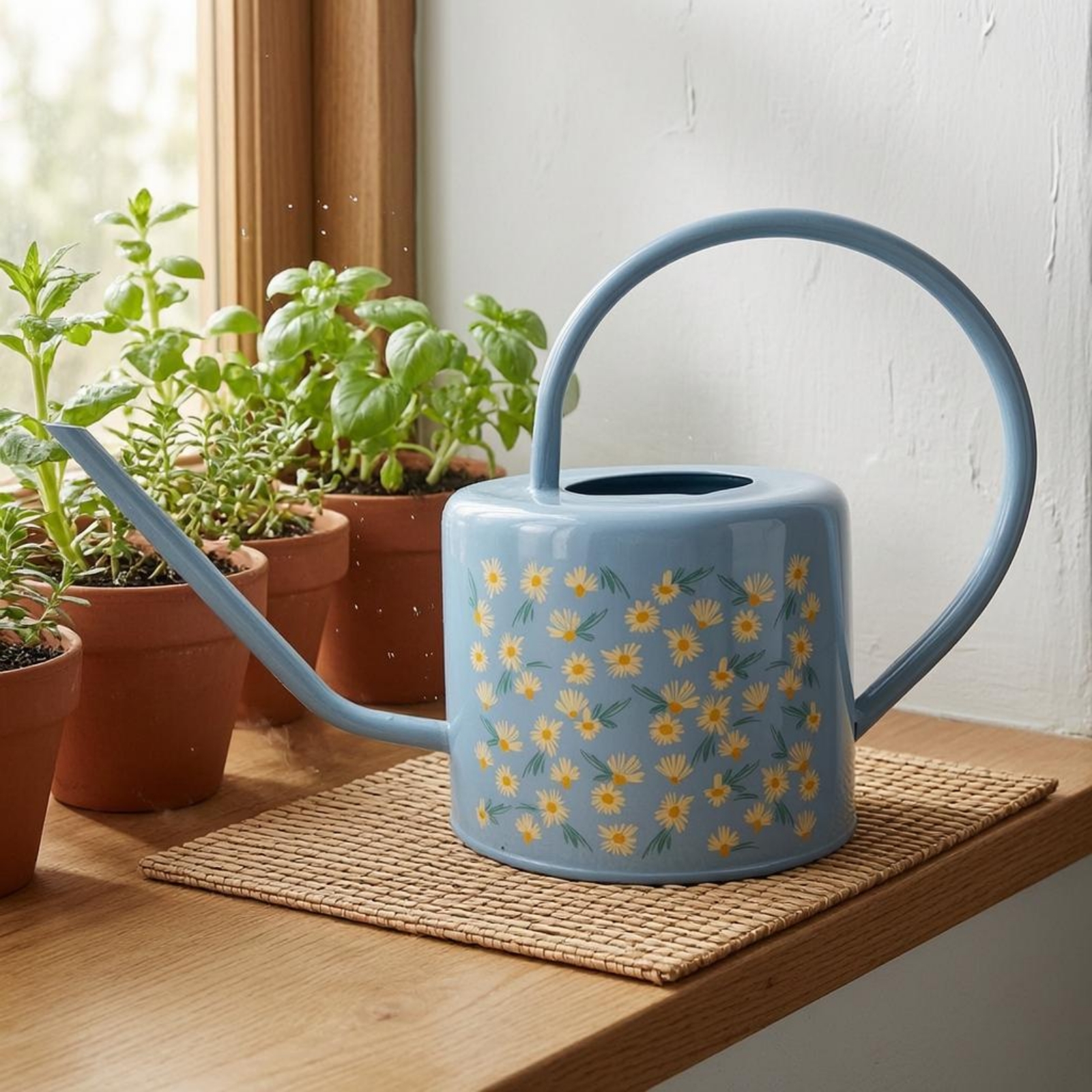 Long Spout Watering Can Floral - Gardening Tools Watering Can 评论和价格