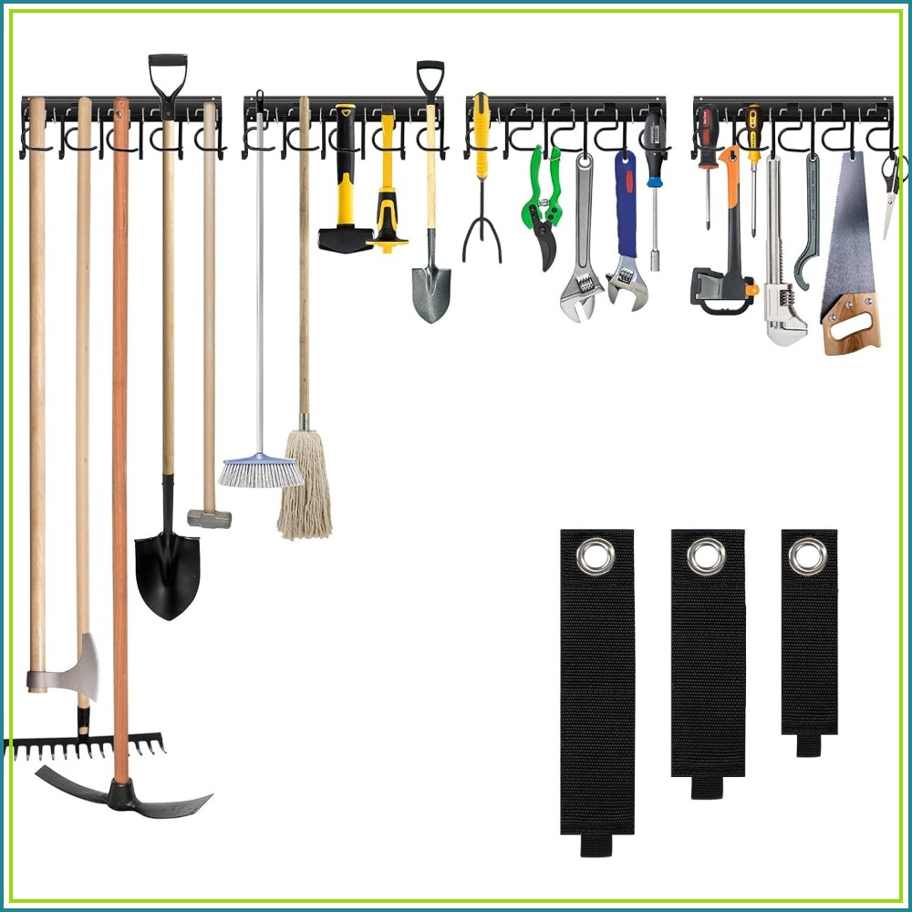 Metal Garage Tool Organizer Wa - Gardening Tools Organizer 评论和价格