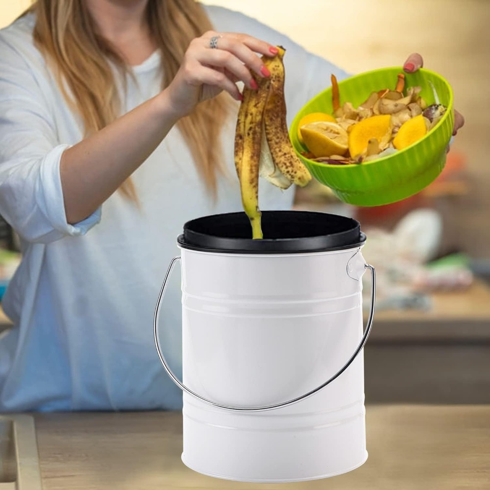 1 Gallon Compost Bin for Kitch - Compost Bin 评论和价格