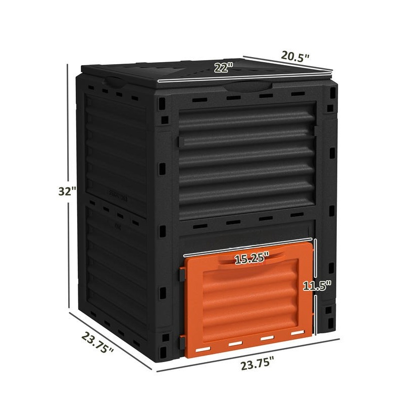 Garden Compost Bin 80 Gallon O - Compost Bin 评论和价格