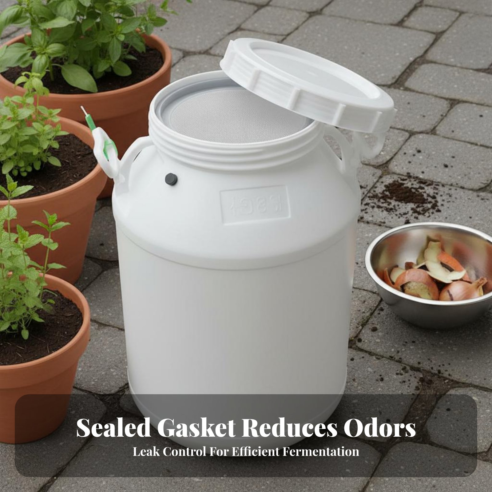 Kitchen Waste Compost Barrel T - Compost Bin 评论和价格