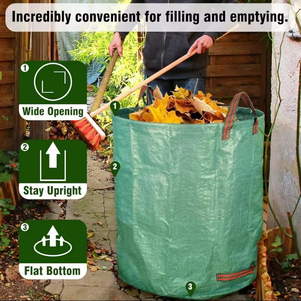 Stand up gardening leaf bag, t - Gardening Tools Types 评论和价格